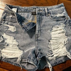 American eagle denim shorts